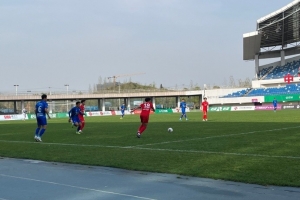 中乙第三輪：海港B隊(duì)在客場(chǎng)0-1惜敗江西廬山