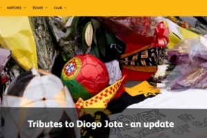 狼隊官方：熱身賽主場對塞爾塔以及對曼城的英超比賽將緬懷若塔