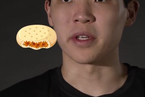 ??楊瀚森說到自己喜歡的美食，感覺口水要流出來了！